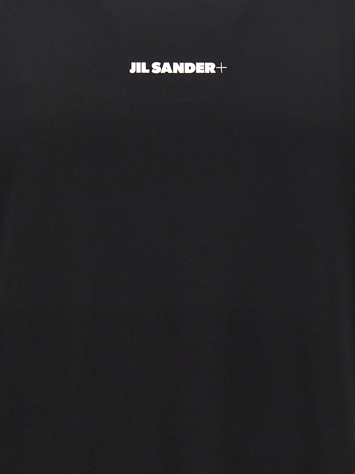 Jil Sander Schwarzes T-Shirt aus Polyester