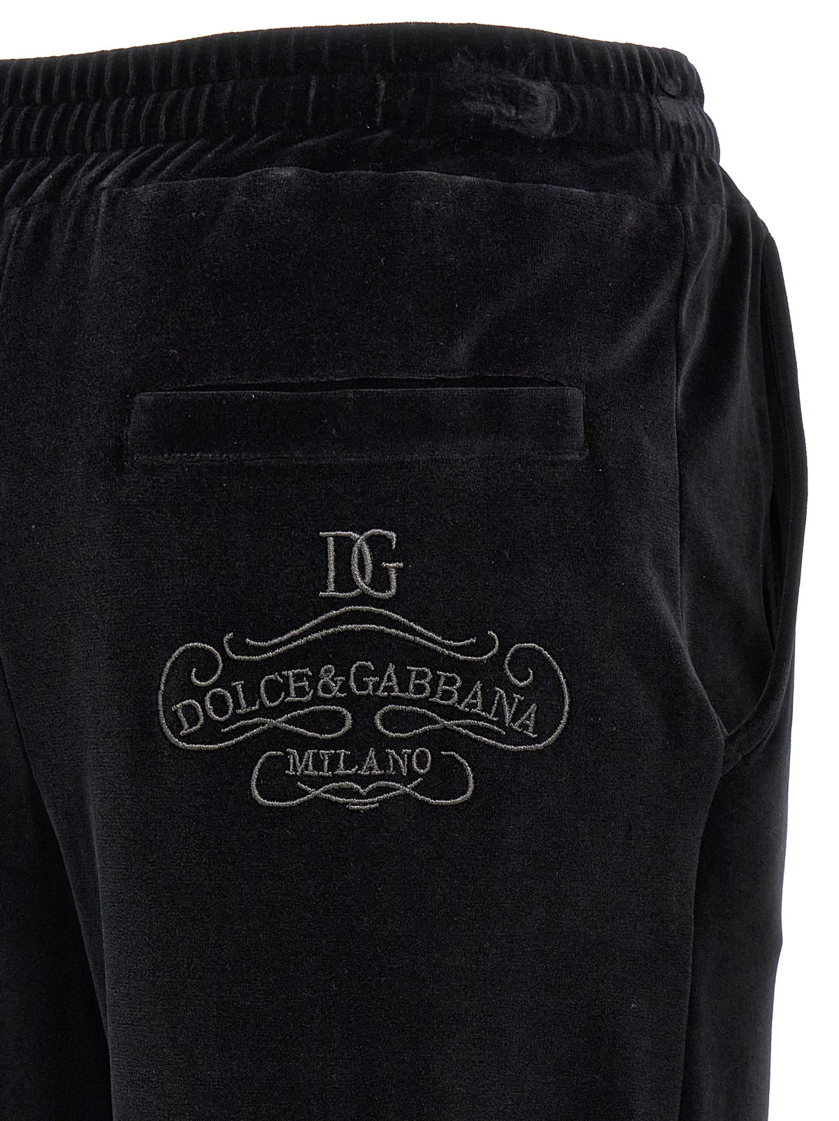 Dolce & Gabbana Schwarze Baumwoll-Jogginghose (Trainingshose)