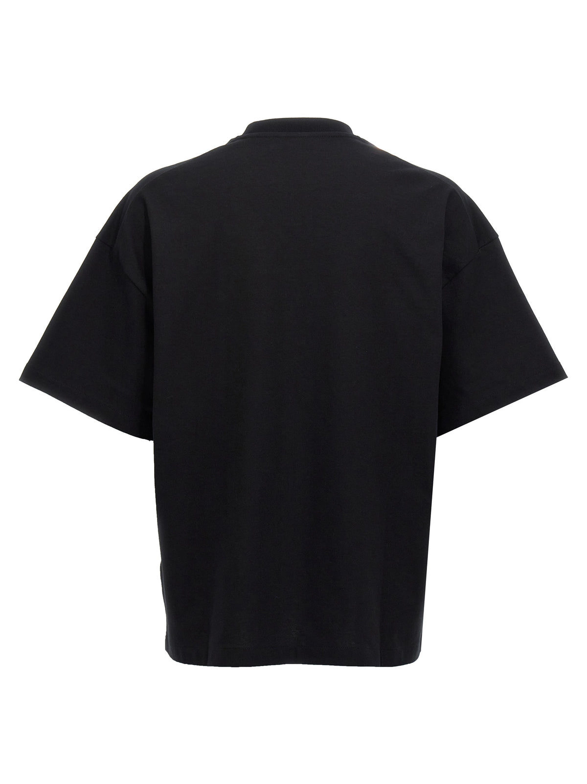 Jil Sander Schwarzes Baumwoll-T-Shirt