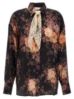 Zimmermann Mehrfarbige Seidenbluse