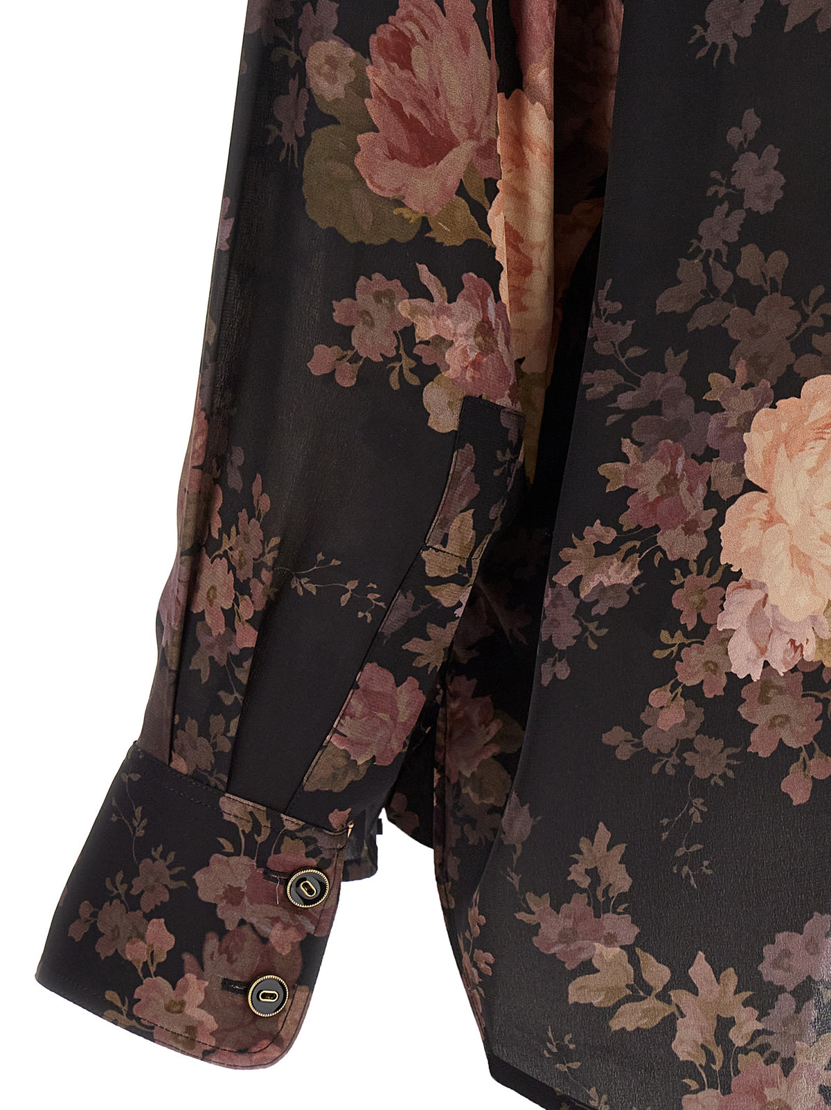 Zimmermann Mehrfarbige Seidenbluse