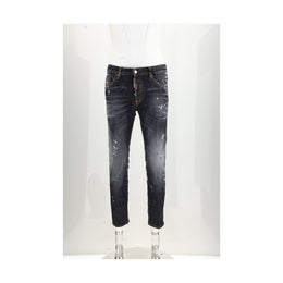 Dsquared² Schwarze Skinny Jeans aus Baumwolle