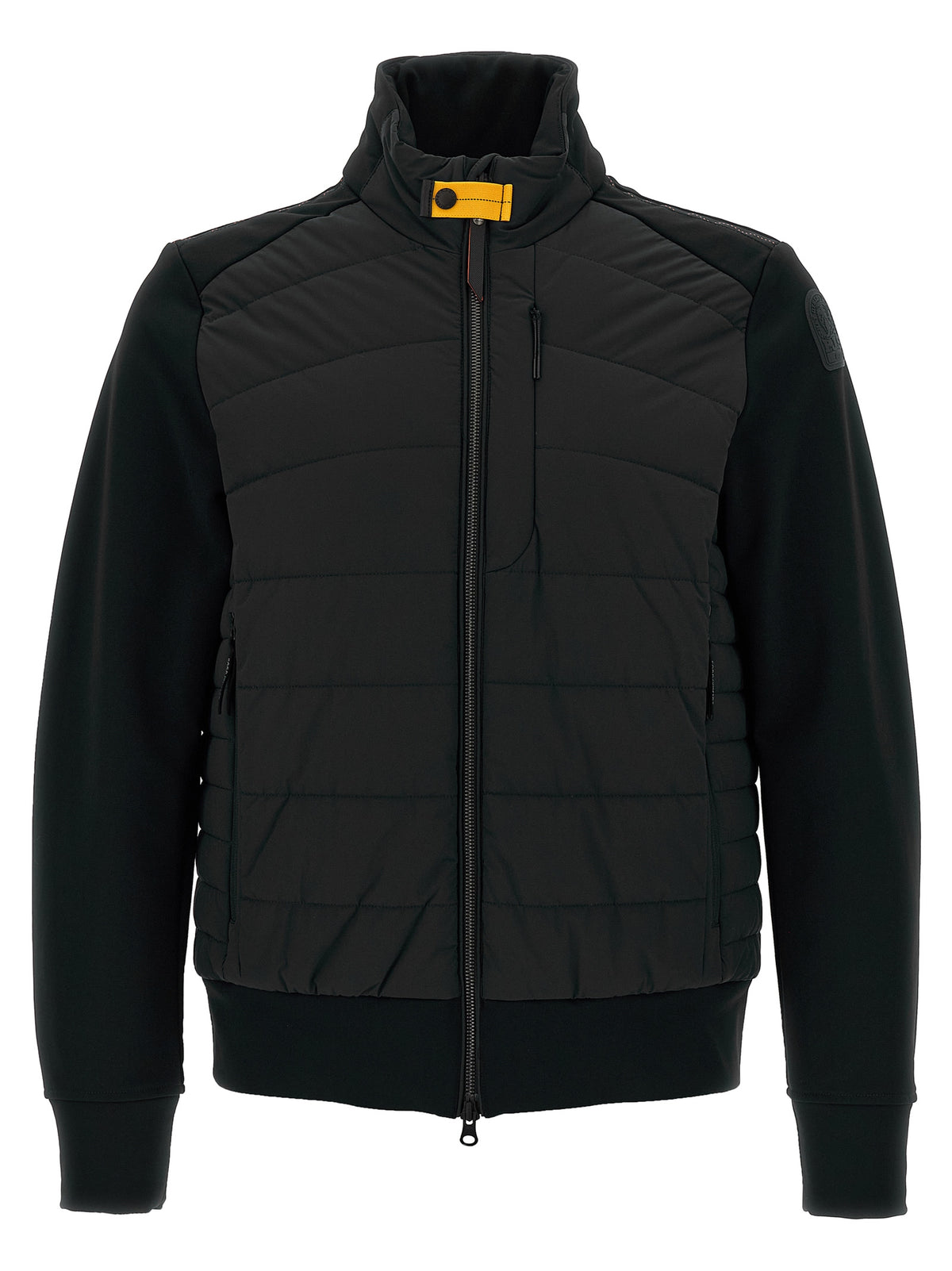 Parajumpers Schwarze Polyamid-Jacke in voller Länge