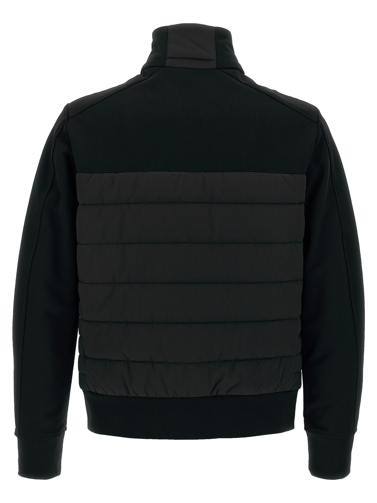 Parajumpers Schwarze Polyamid-Jacke in voller Länge
