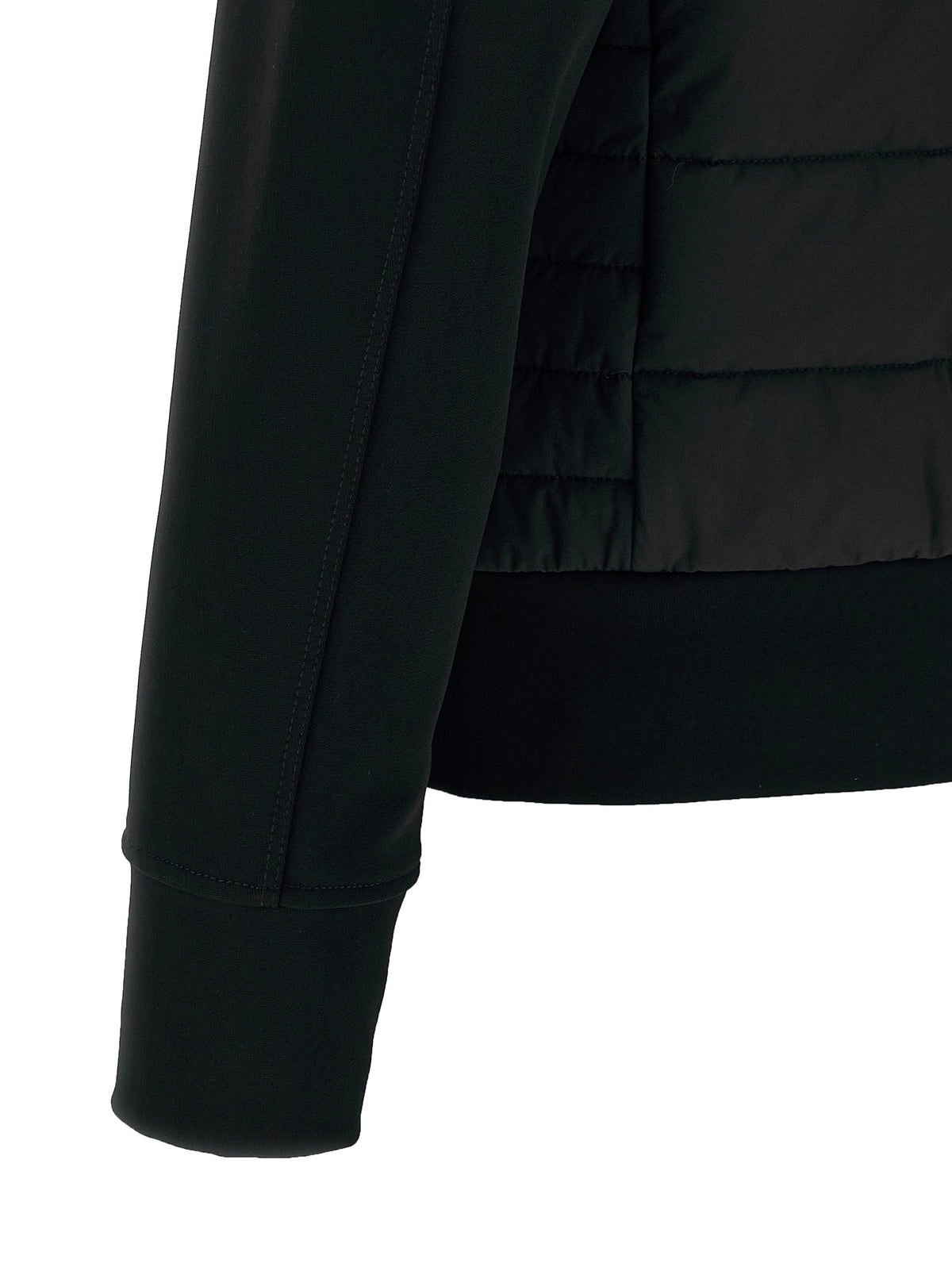 Parajumpers Schwarze Polyamid-Jacke in voller Länge