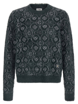 Casablanca Grauer Wollcardigan