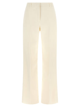 Fendi Weiße Hose aus reiner Schurwolle