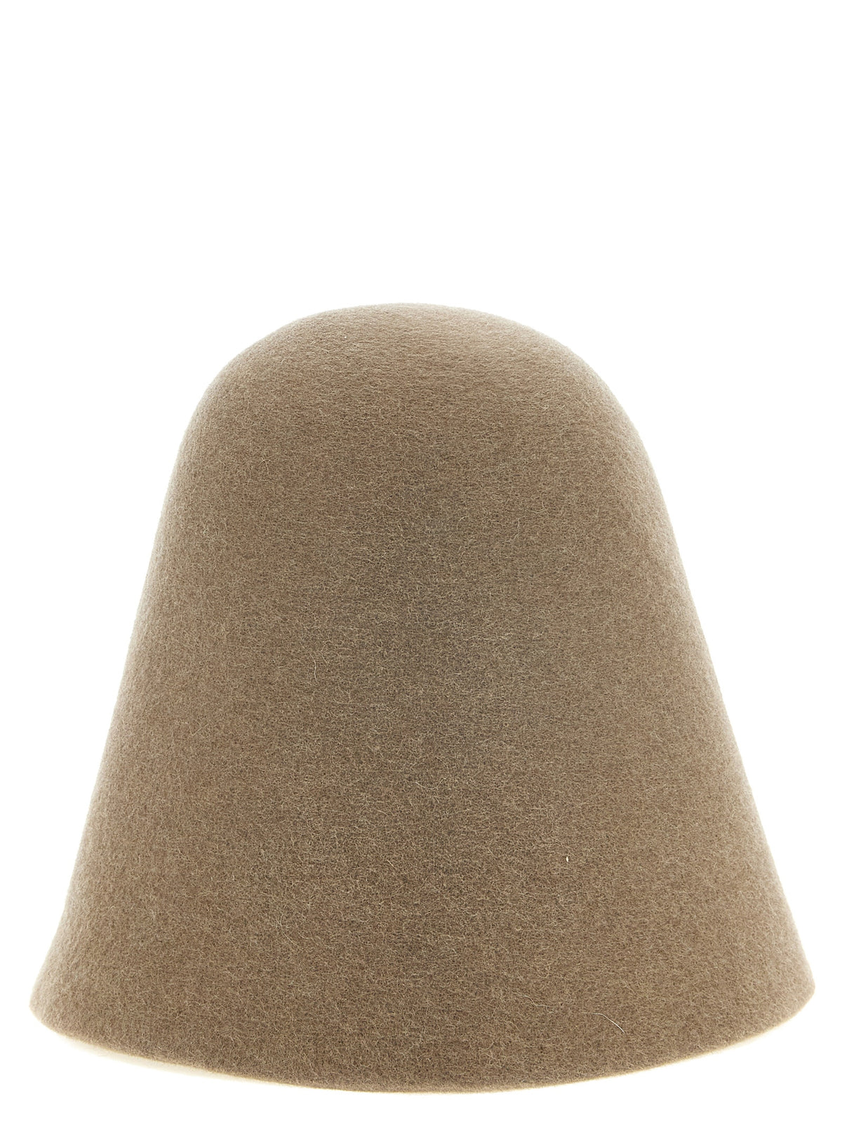 Jacquemus Beige Merinowollmütze