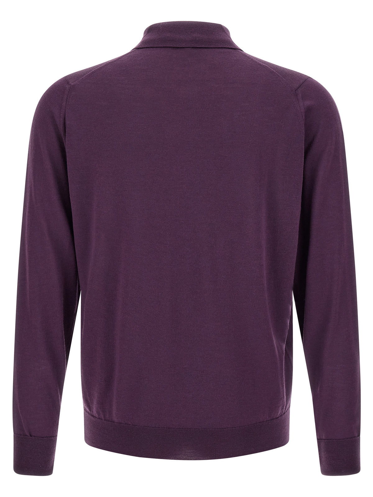 JOHN SMEDLEY Lila Merinowoll-Poloshirt