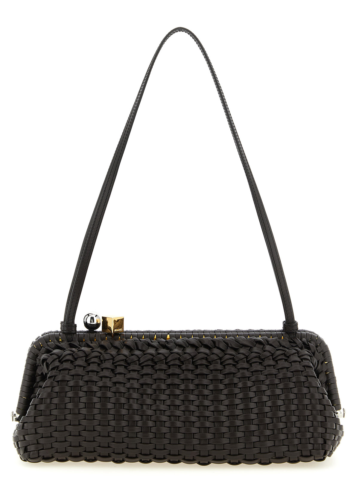 Jacquemus Braune Kalbsleder-Handtasche