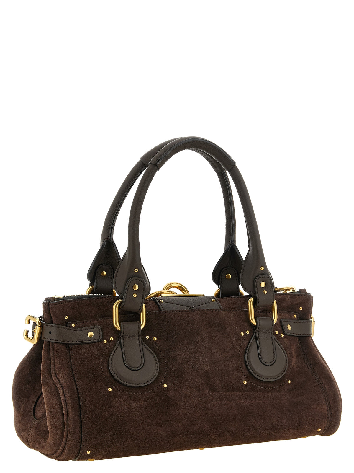 Chloé Braunes Kalbsleder Damen Crossbody Tasche
