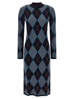 Twinset Orange Viskose Freizeitkleid