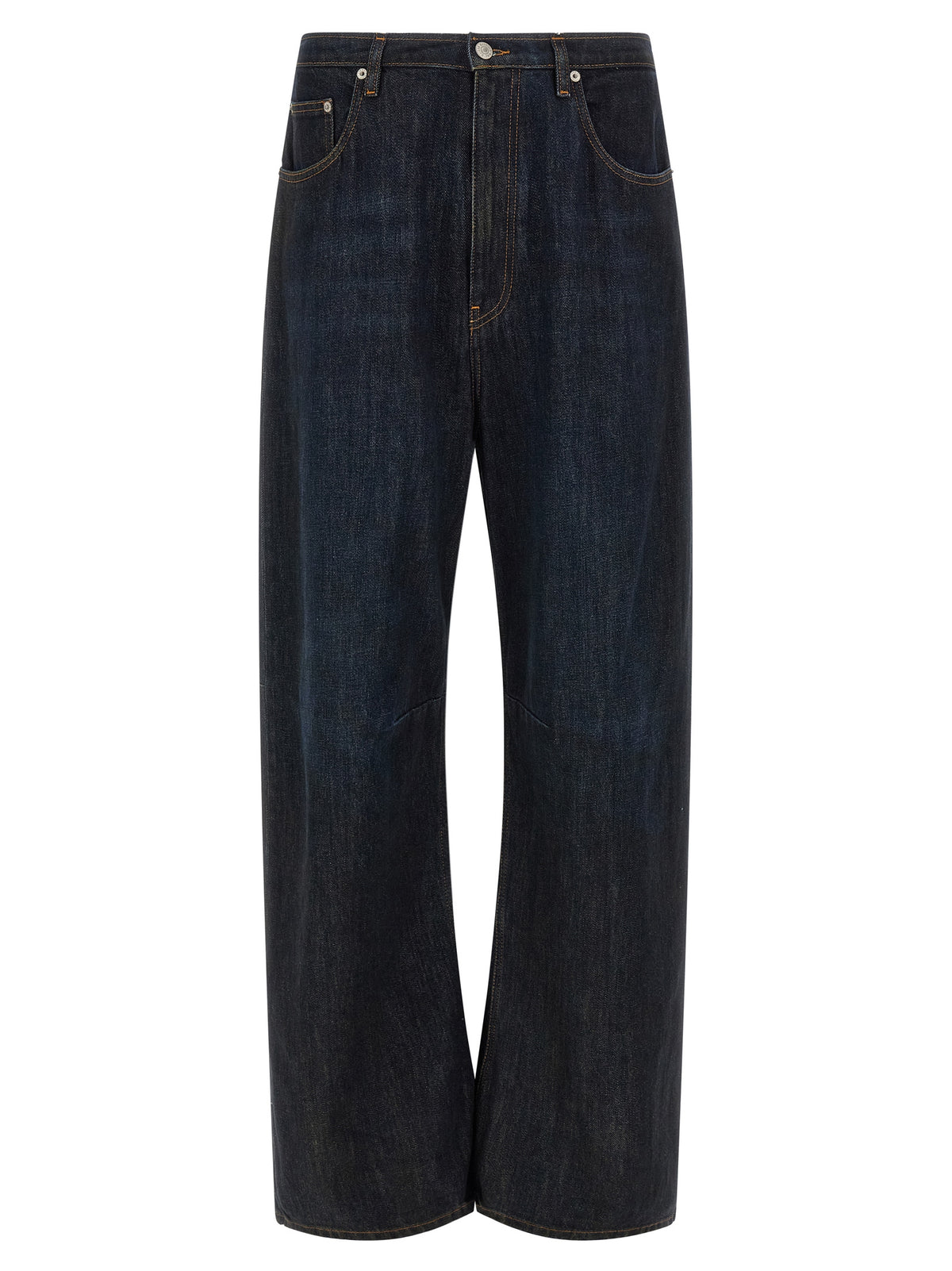 MM6 Maison Margiela Blaue Baumwolljeans Denim