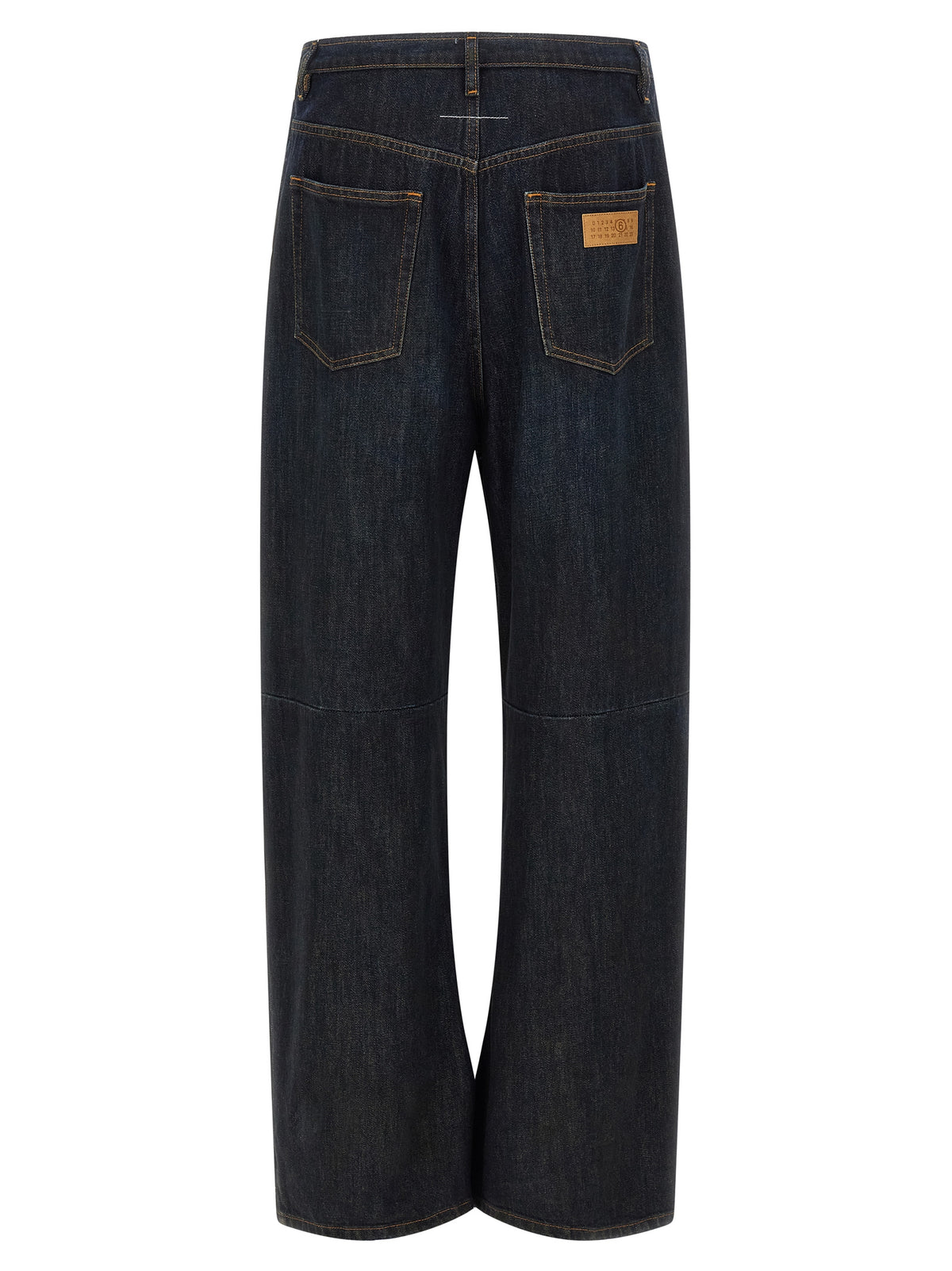 MM6 Maison Margiela Blaue Baumwolljeans Denim