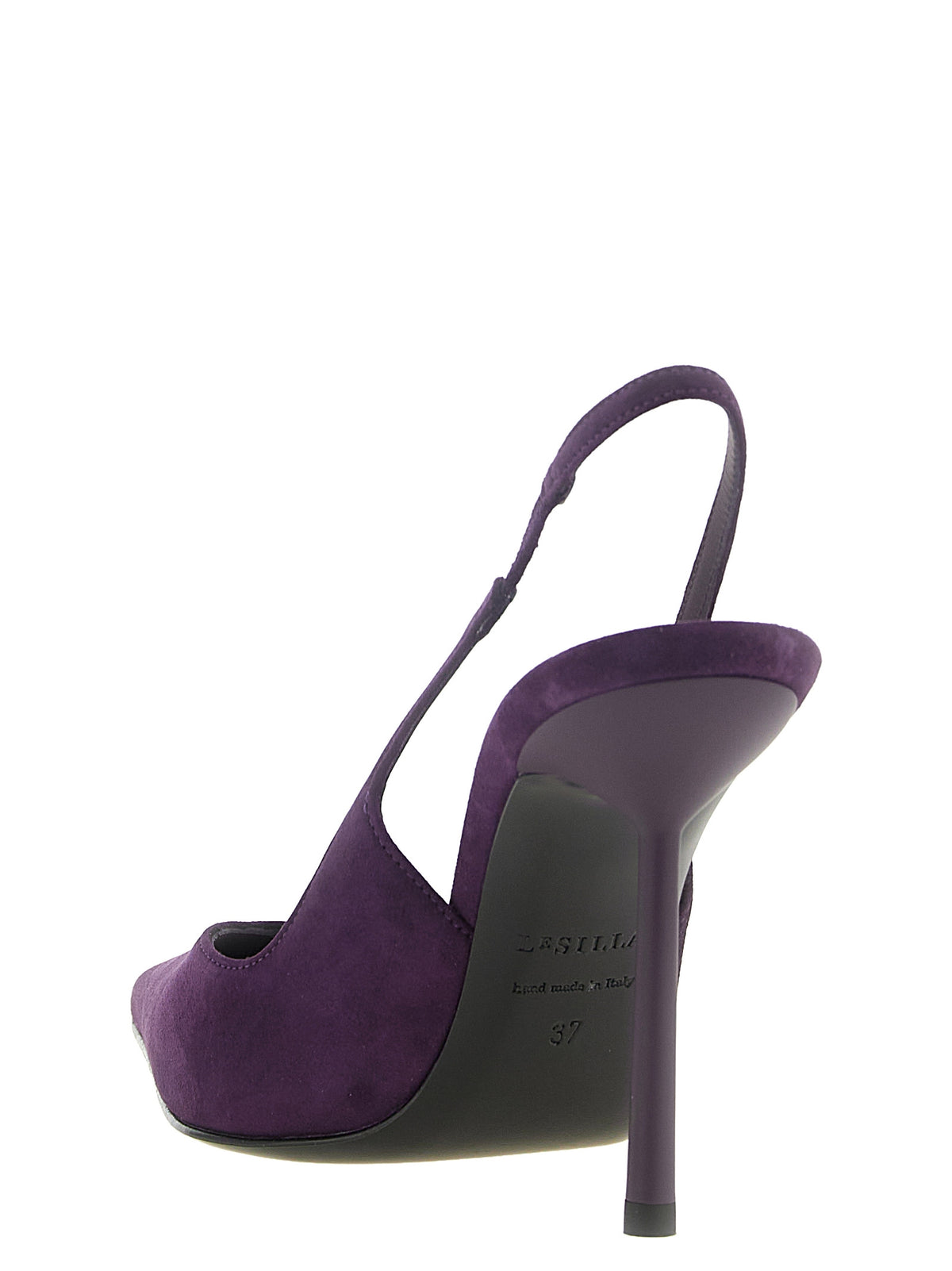 LE SILLA Lila Pumps aus Lammleder mit hohem Absatz