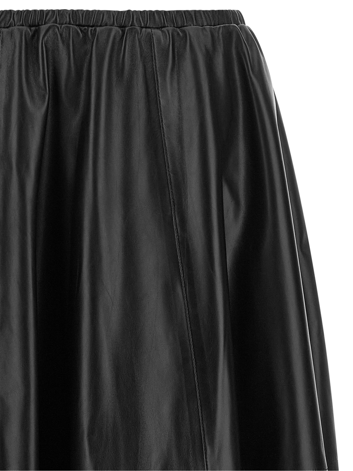 Alberta Ferretti Schwarzer Minirock aus Polyester