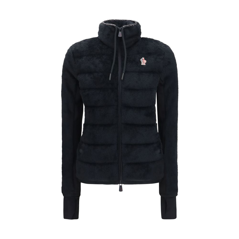 Moncler Grenoble Schwarzer Polyester-Sweatshirt