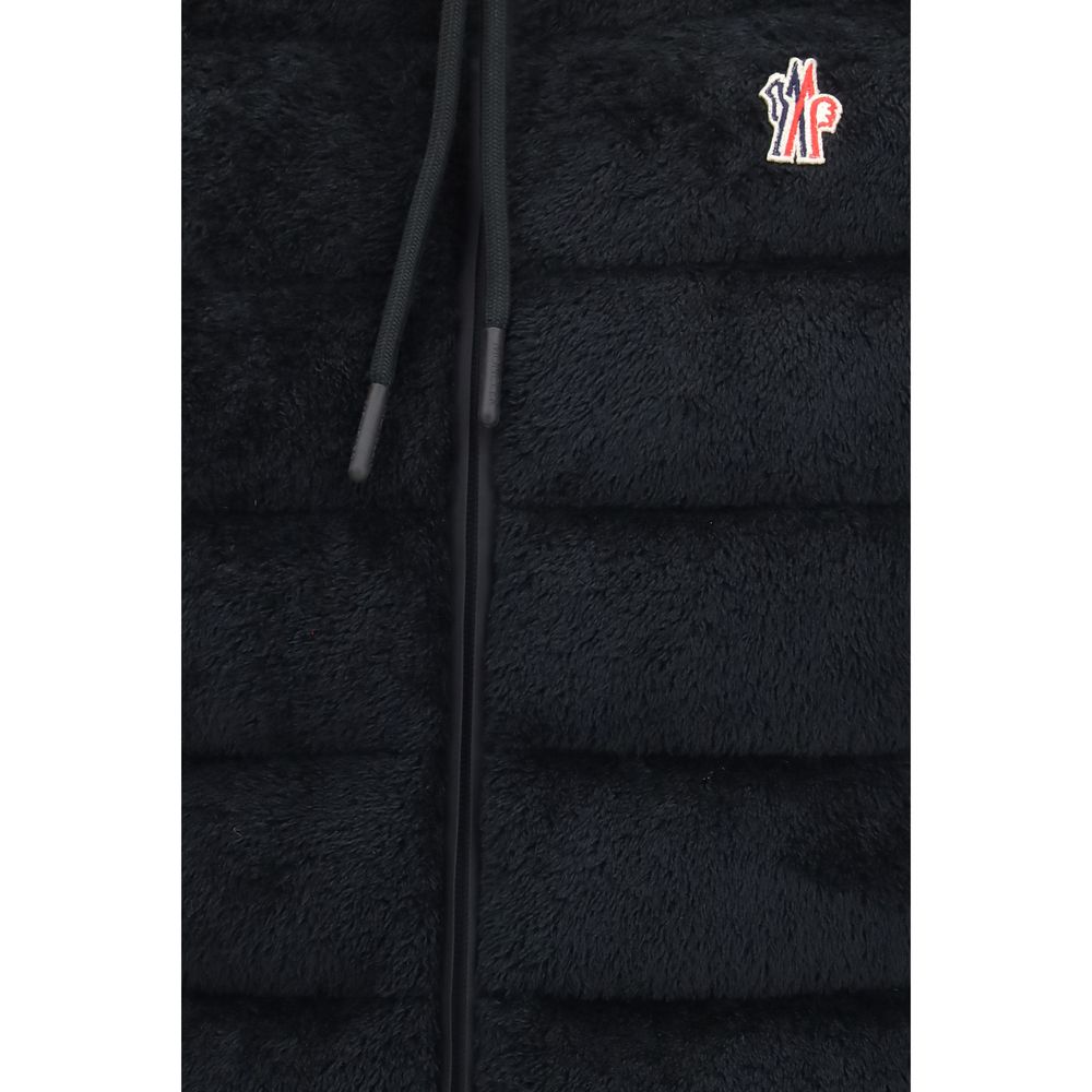 Moncler Grenoble Schwarzer Polyester-Sweatshirt