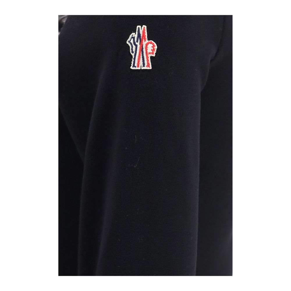 Moncler Grenoble Schwarzer Polyester-Sweatshirt