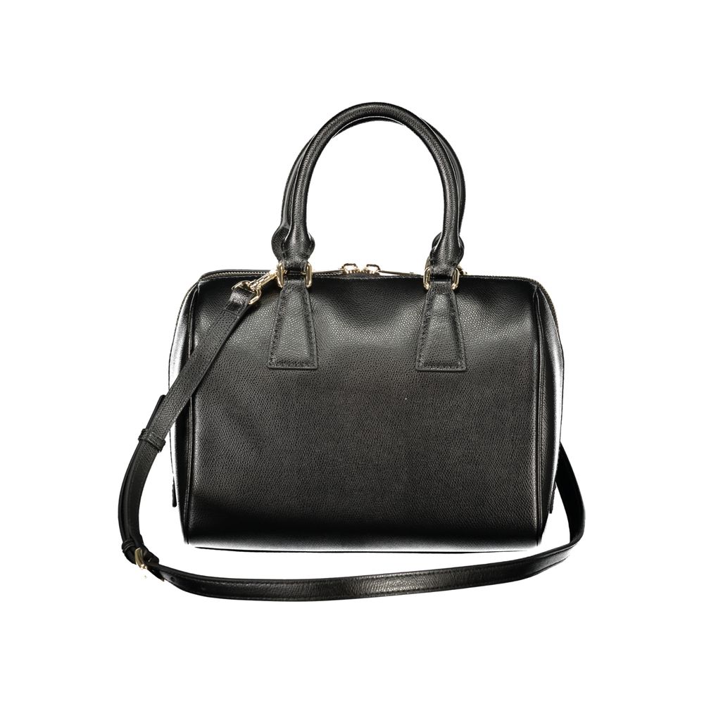 Furla Schwarze Leder Damentasche