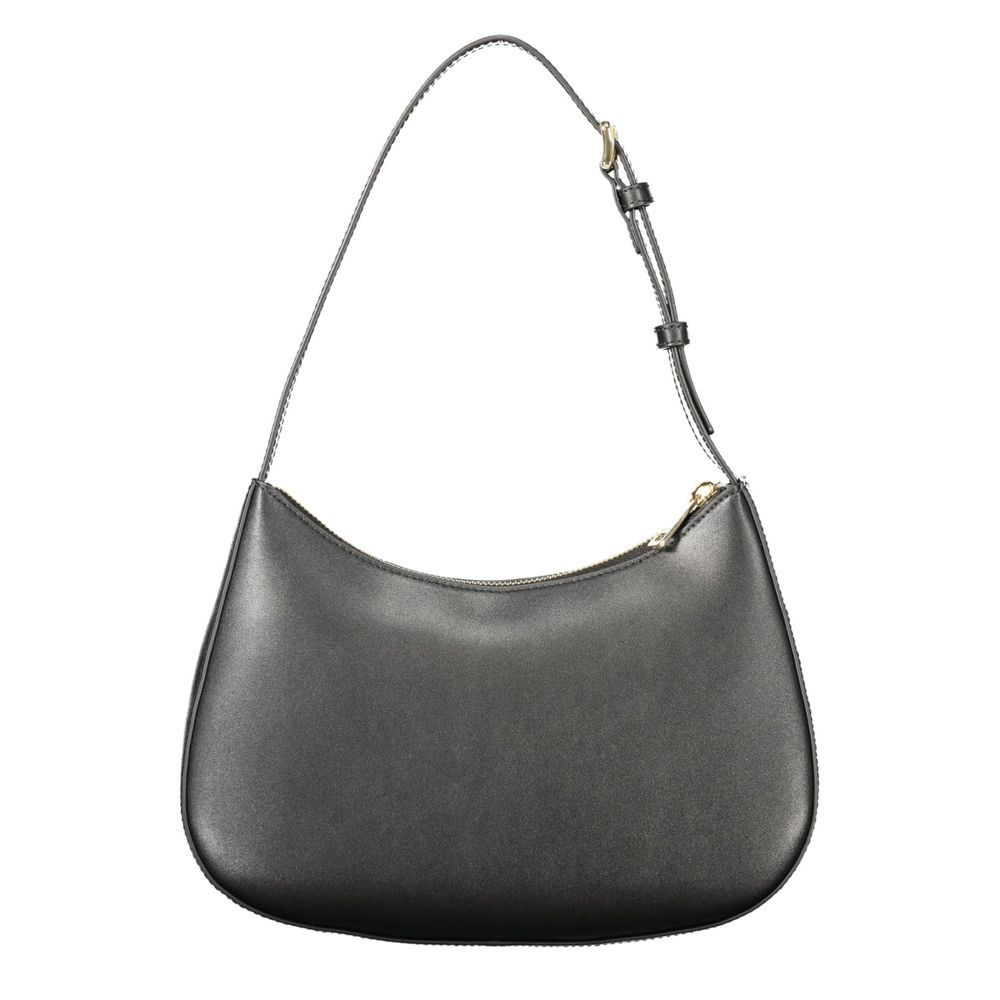 Furla Schwarze Leder Damentasche