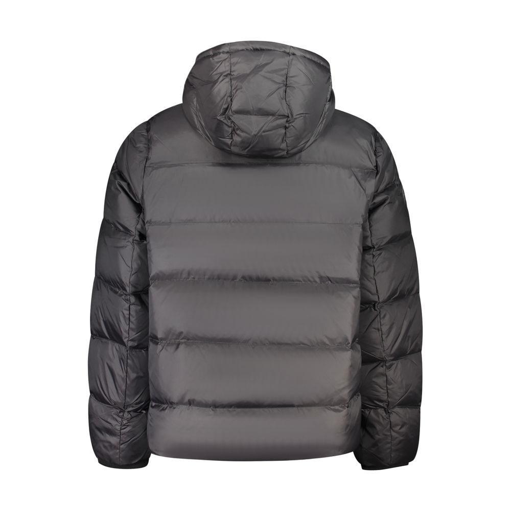 Calvin Klein Schwarze Nylon-Shell-Jacke