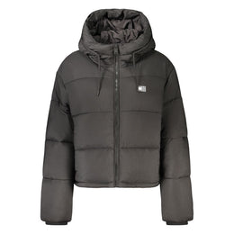 Tommy Hilfiger Schwarze Shell-Jacke aus Polyester
