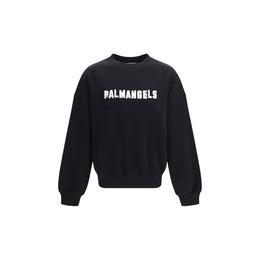 Palm Angels Schwarzer Baumwoll-Sweatshirt
