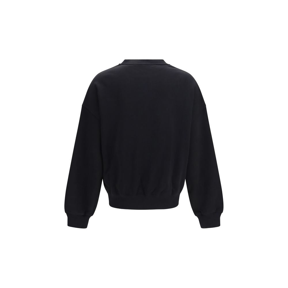 Palm Angels Schwarzer Baumwoll-Sweatshirt