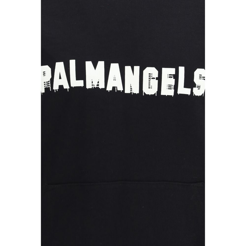 Palm Angels Schwarzer Baumwoll-Sweatshirt
