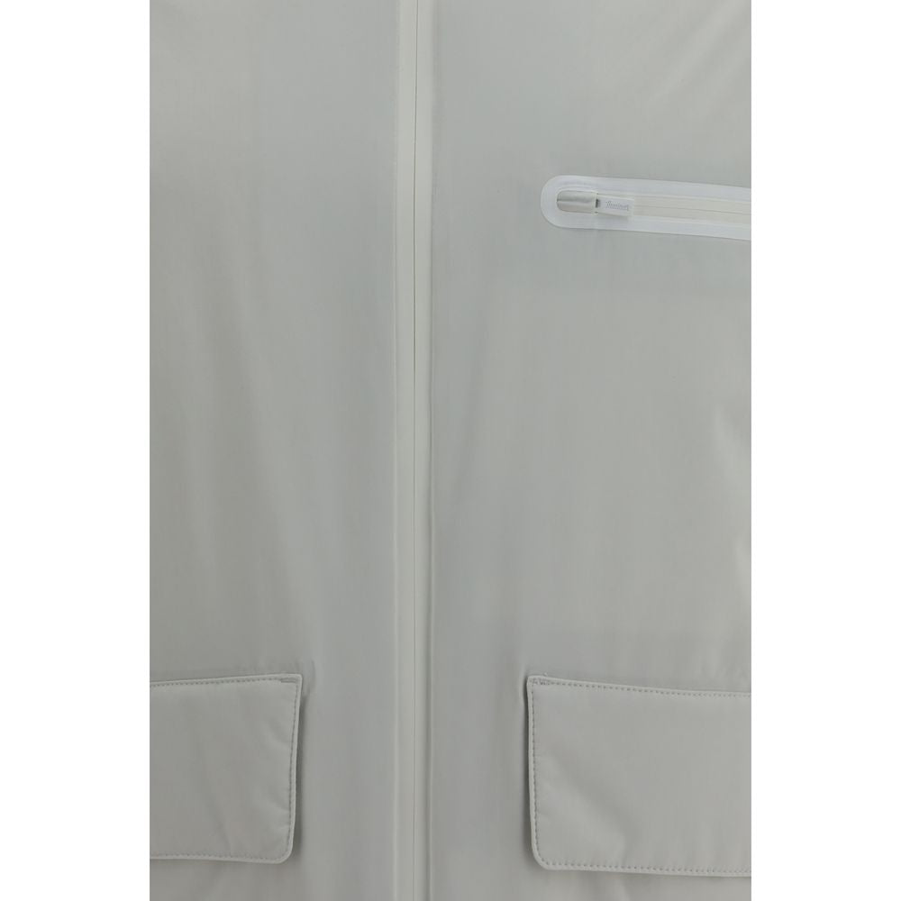 LAMINAR Graue Daunen-Steppjacke