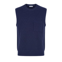 Malo Blauer Polyester-Pullover