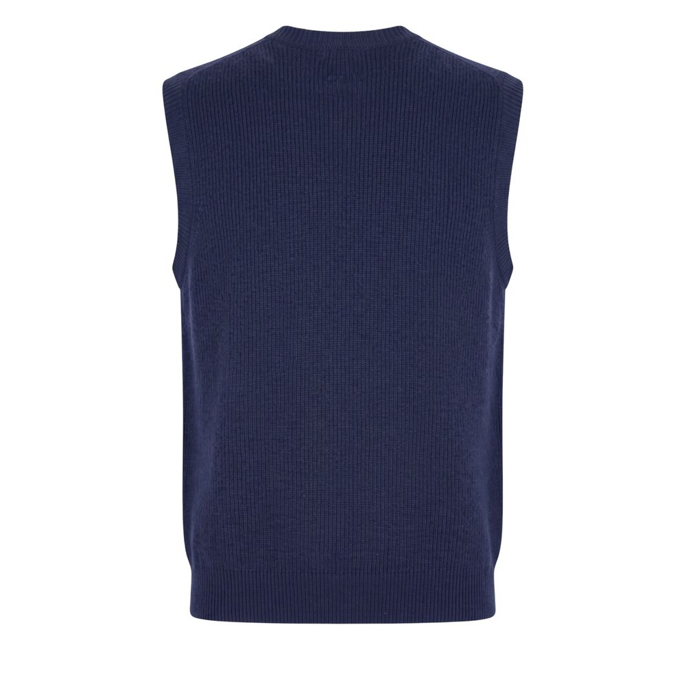 Malo Blauer Polyester-Pullover