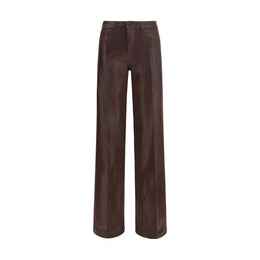 L'Agence Braune Baumwolljeans Denim