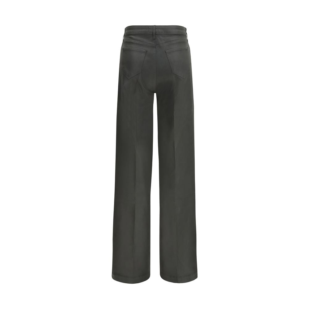 L'Agence Zweifarbige Baumwoll-Schlagjeans