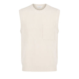 Malo Weißer Pullover aus Wolle für Männer