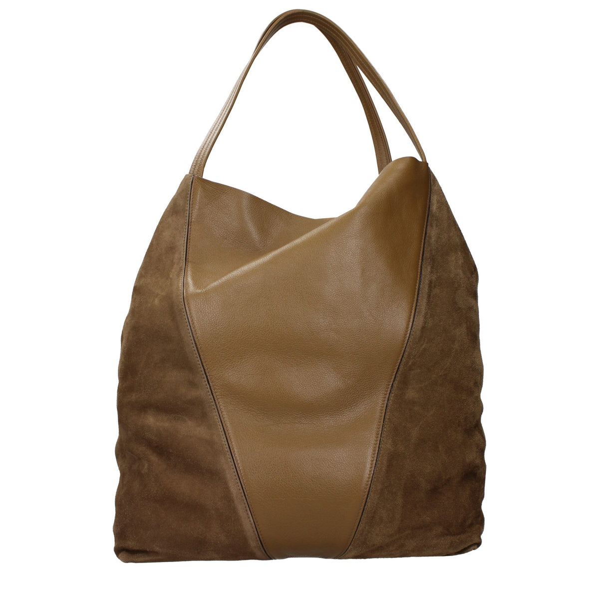 Chloé Braune Leder Schultertasche