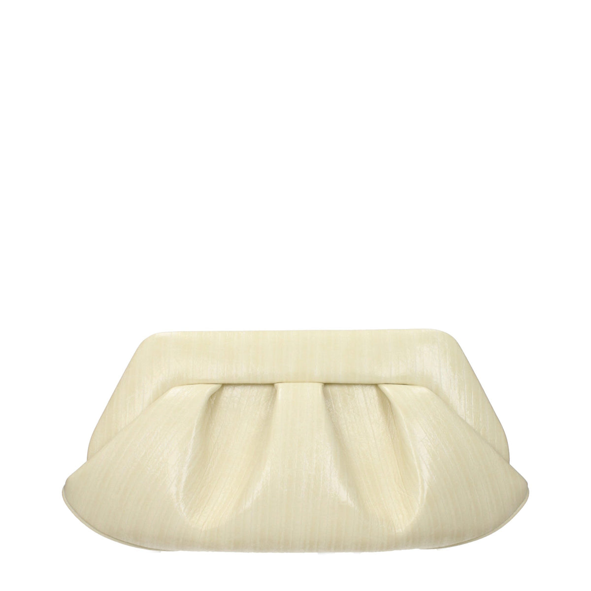 THEMOIRè Beige Leder Clutch Bag
