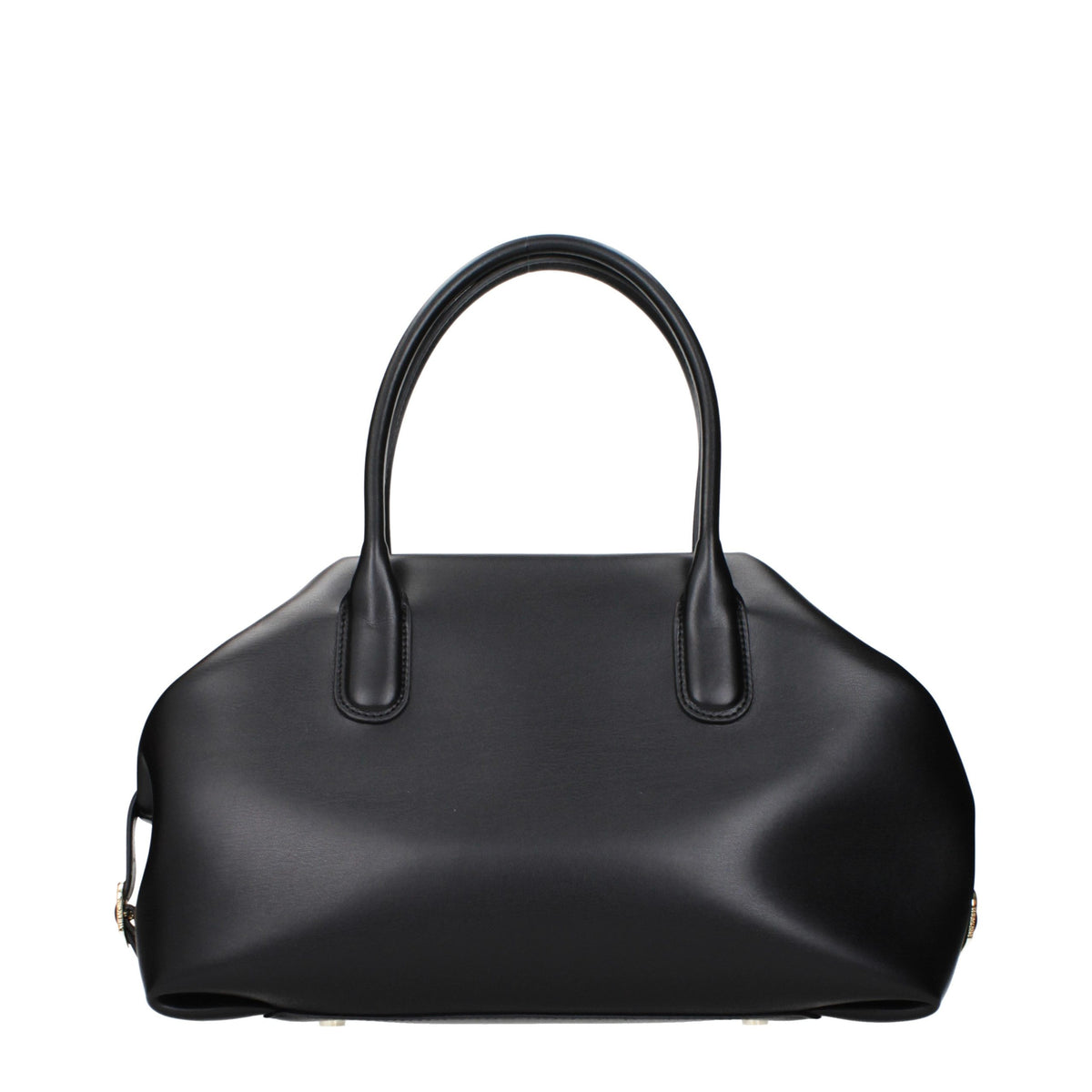 THEMOIRè Schwarze Lederhandtasche