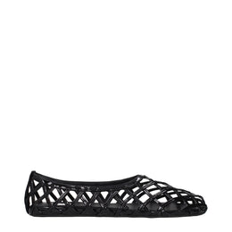 Alaïa Schwarze Ballerinas aus Leder
