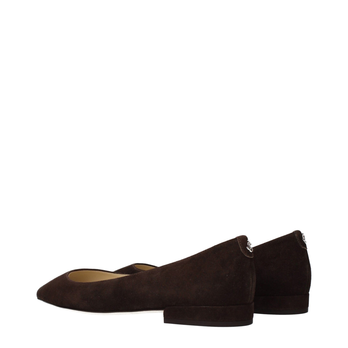 Jimmy Choo Ballerinas aus braunem Leder