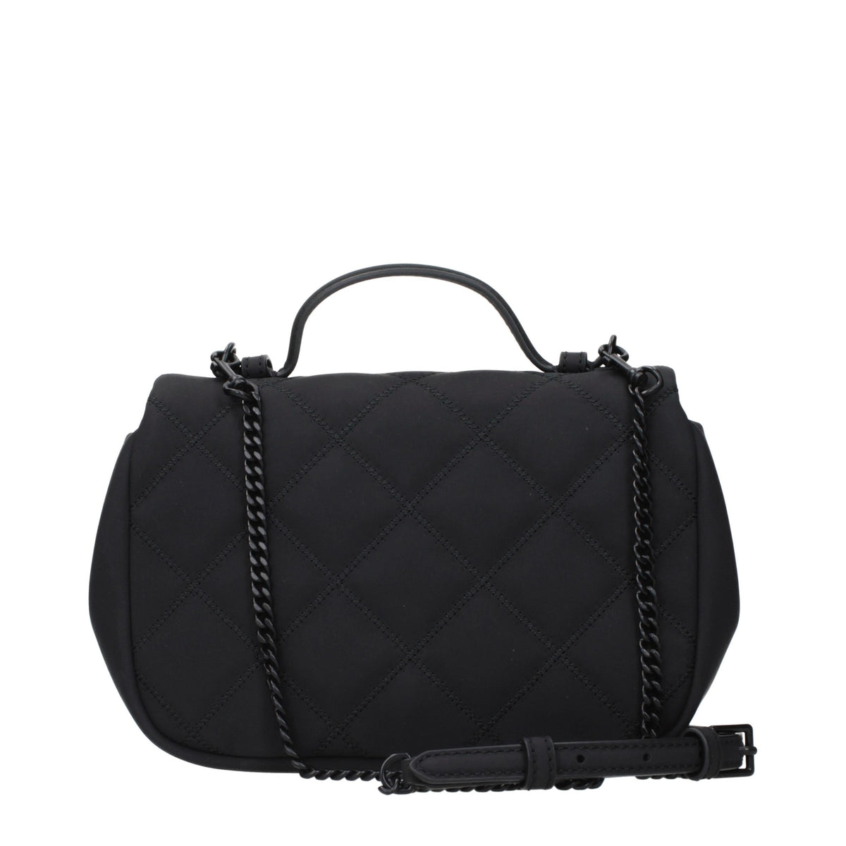 Tory Burch Schwarze Stoffhandtasche
