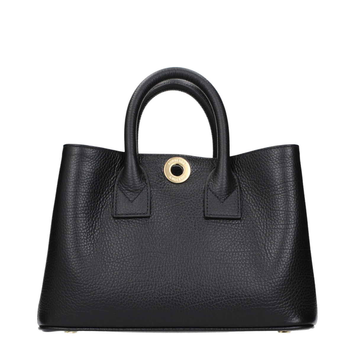 Burberry Schwarze Lederhandtasche