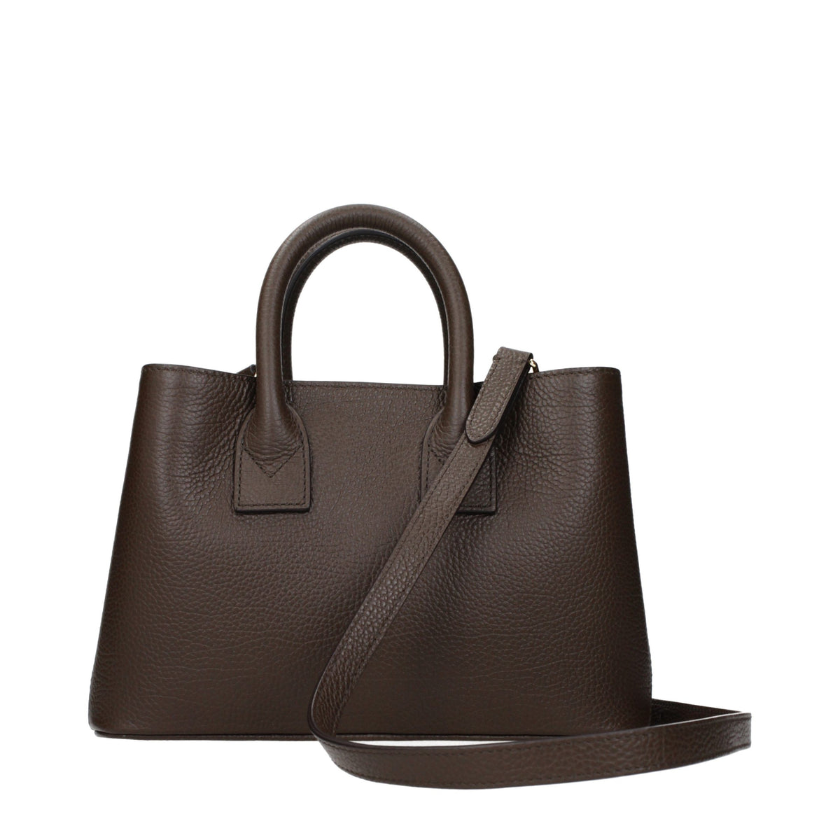Burberry Braune Lederhandtasche