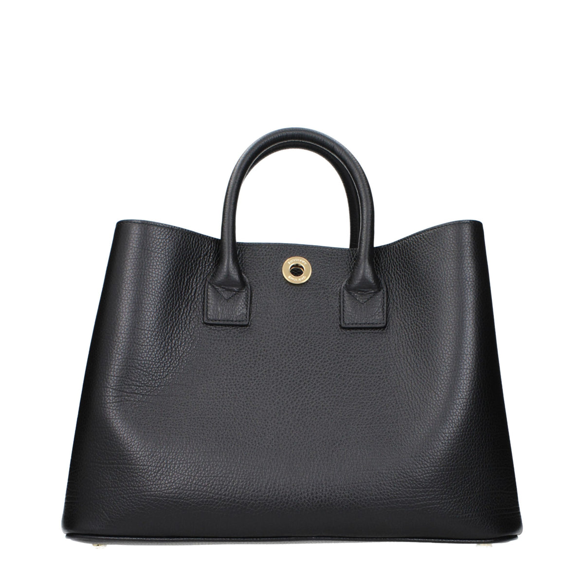Burberry Schwarze Lederhandtasche