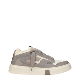 Represent Weiße Leder Chunky Sneaker
