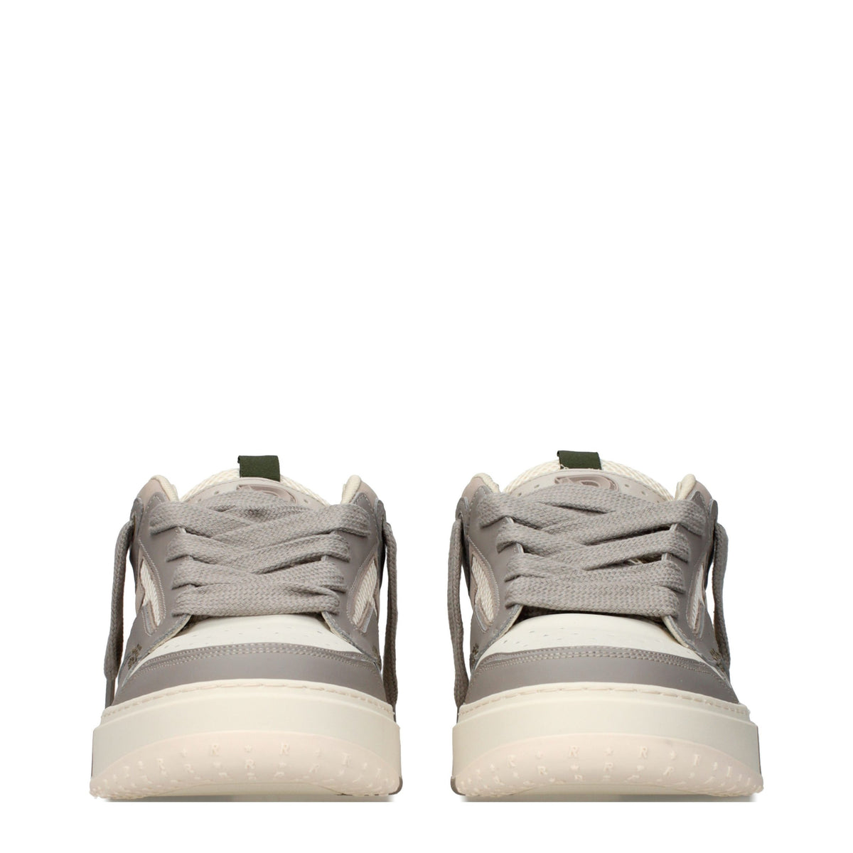 Represent Weiße Leder Chunky Sneaker