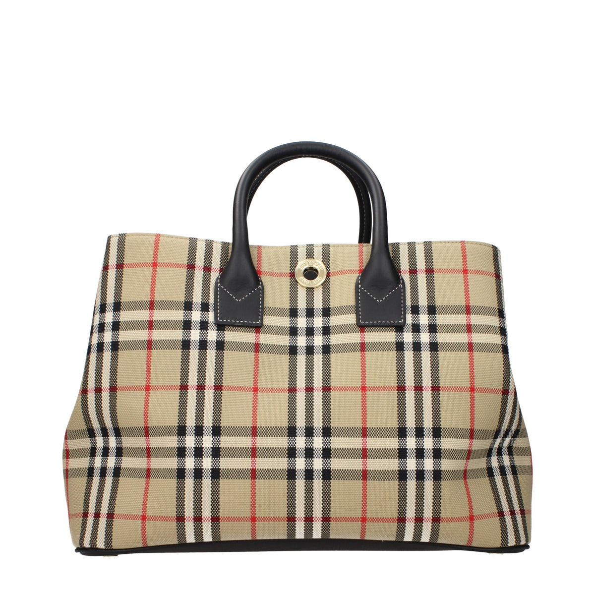 Burberry Beige Stoff-Handtasche