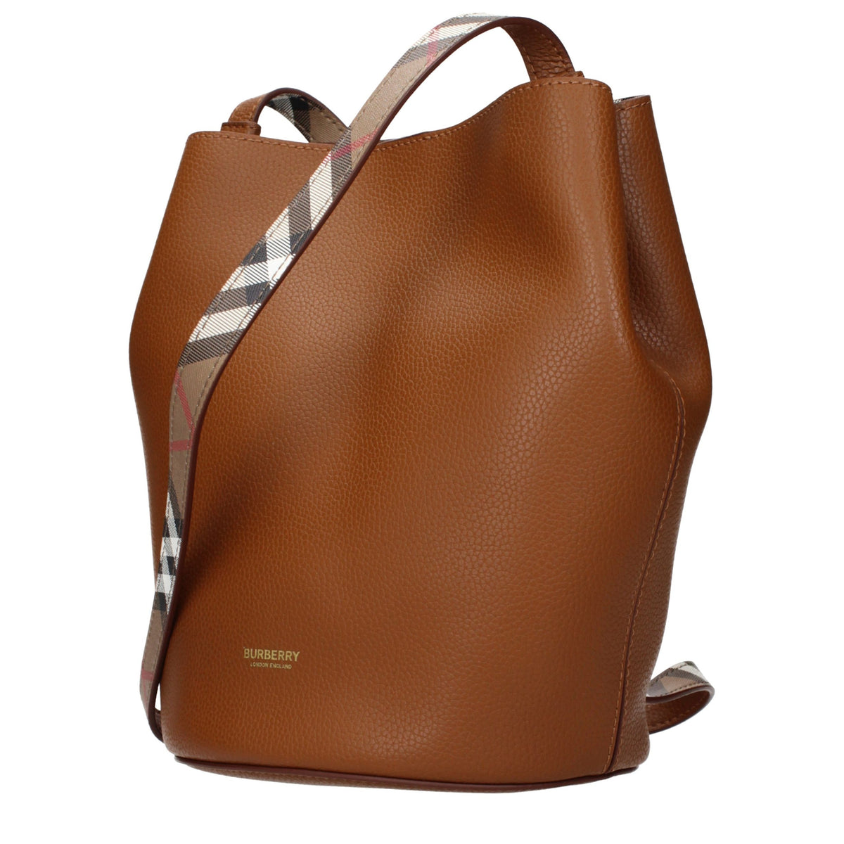Burberry Braune Leder Umhängetasche