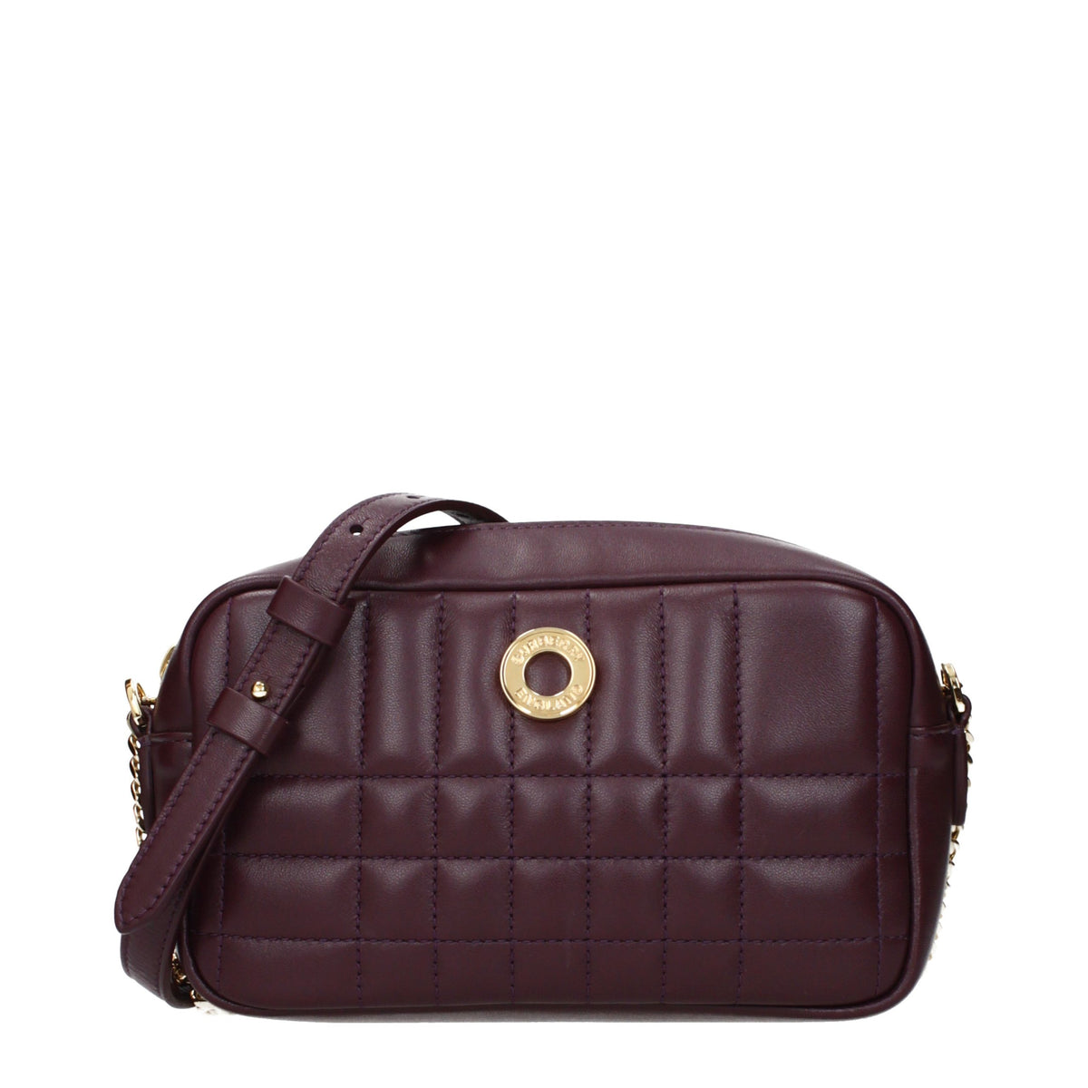 Burberry Rote Leder Umhängetasche